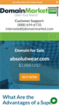 Mobile Screenshot of absolutwear.com